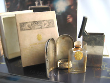 🎁3pc lot Vintage empty PARFUM Perfume case Coty L'Origan La Rose Jacqueminot picture