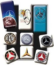Nostalgic-Art - Retro 9 piece fridge magnet set - Mercedes-Benz picture