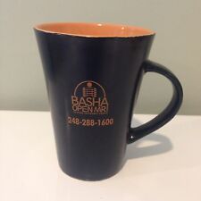 Basha Open MRI coffee Tea Doctor Mug Black Orange Logo Hospital Medical picture