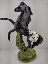  Vintage Horse Black Speckled Happaloosa Horse  picture