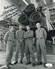 Fred Haise signed 8x10 NASA Astronaut Apollo 13 autographed    JSA COA #3 picture
