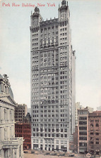 Park Row Building, Manhattan, New York City, Early Postcard, Unused picture