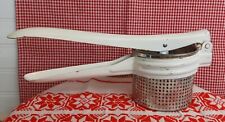 Vintage Handy Things Potato Ricer, Press, Masher ~ Great for Lefse Making picture