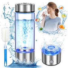 Upgrade Hydrogen Water Bottle, Hydrogen Water Generator with Advanced SPE PEM... picture