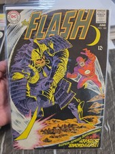 The Flash #180 1st Appearance Of The Samuroids Silver Age DC Comics 1968 VG-FN  picture