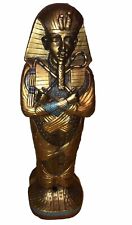 King Tut EGYPTIAN Ancient Figurine Statue Sarcophagus Tutankhamen picture