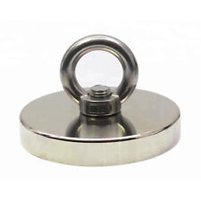 FISHING MAGNET UPTO 2400 LBS PULL FORCE HEAVY DUTY STRONG NEODYMIUM MAGNET picture
