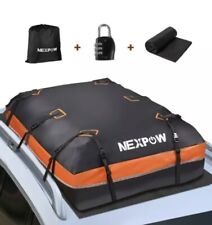 New NEXPOW Car Rooftop Cargo Carrier Bag, 21 Cubic Feet 100% Waterproof picture