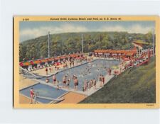Postcard Summit Hotel, Cabana Beach and Pool, on U. S. Route 40, Uniontown, PA picture