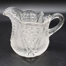 Antique Fandango by Heisey Pressed Glass Creamer Diamonds and Arches 1896-1905 picture