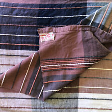 Vintage Hand Woven Twin Size Blanket Bedspread Karavan Pakistan 100% Cotton picture