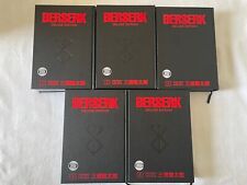 Berserk Deluxe Edition Manga Volumes 1-5 Set [Deluxe Hardcover] mint picture