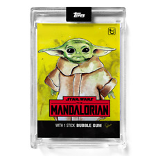 GROGU (by Brittney Palmer) - 2022 Topps MAY THE 4TH Series #2 - THE MANDALORIAN picture