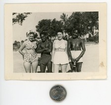 Vintage 1940's photo / Once U Go Black, U Probably Won't Go Back to New Guinea picture