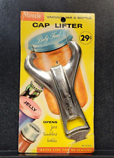 Vintage EKCO Miracle Vacuum Jar Cap Lifter Pry-A-Lid Style Lid Opener Bottle picture
