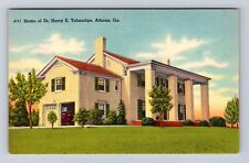 Athens GA-Georgia, Home Of Dr Harry E Talmadge, Antique, Vintage Postcard picture
