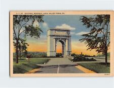 Postcard National Memorial Arch Valley Forge Pennsylvania USA picture