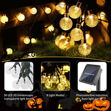 Outdoor Waterproof Solar Powered 30 LED String Light Garden Decor Xmas Lamp picture