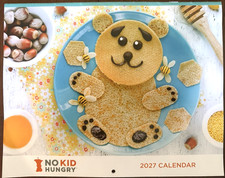 No Kid Hungry 2027 16 Mo. Wall Calendar - Food Security Fun Food Ideas picture