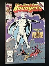 The West Coast Avengers #45 Marvel Comics 1st White Vision 1989 Very Fine *A5 picture