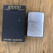 Vintage Zippo Lighter March AFB Air Force Base USAF California 1994 New Sealed picture