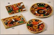 c1960s Food Advertising POSTCARD Dried Fruit & Nut Gift Trays / Blank Back picture