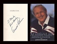 ARNOLD PALMER Autographed Signed Book A Golfer's Life Golf PGA Masters picture