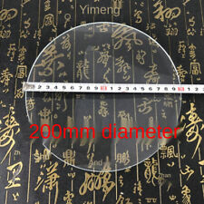 Large mirror magnifying glass 200mm diameter convex lens single convex lens picture