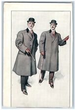 Chicago IL Postcard Kohn Brothers Fine Clothing Mens Fashion Hat Advertising picture