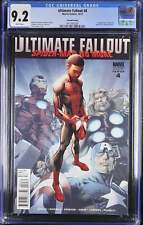 Ultimate Fallout #4c Marvel 2nd Print NM- CGC Graded Key 1st App Miles Morales picture