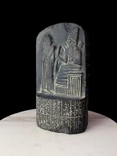 Babylon law code of Hammurabi - Akkadian Cuneiform Mesopotamian art / sculpture picture