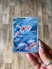 Pokemon TCG Goldeen Pitch Black IR Holo Illustration Rare 087/084 NM picture