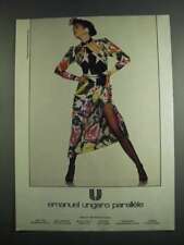 1984 Emanuel Ungaro Parallele Fashion Ad picture