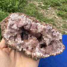 645g Natural Agate Geode Quartz Mineral Specimen Crystal Energy Healing Decor  picture