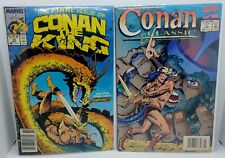 Vintage Marvel LOT of 2 Conan the King #55 (1984) & Conan Classic #3 (1993) 🔥 picture