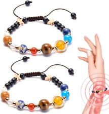 Eight Planets Healing Bracelet 7 Chakras Crystal Cosmic Galaxy Solar System picture