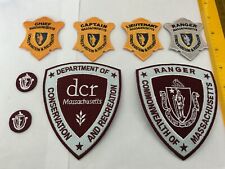 Massachusetts Department Of Conservation set collectible patches 8 new full size picture
