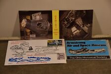ARMSTRONG AIR SPACE MUSEUM Sticker 13th Anniversary STAMP Envelope POSTCARD picture