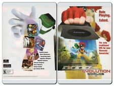 Evolution Worlds Nintendo Game Cube RPG - 2002 Video Game 2PG PRINT AD picture