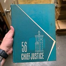 MARSHALL COLLEGE Yearbook 1956 Huntington, WV West Virginia Chief Justice picture