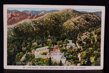 Mt. Lowe Resort, 4420 Feet Above Sea Level, Mt. Lowe, California Postcard picture
