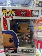 WWE - Zelina Vega with Flag Pop Vinyl Figure #160 picture