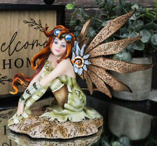 Amy Brown Thinking Of You Steampunk Aviator Pilot Fairy In Robot Wings Figurine picture