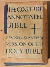 The Oxford Annotated Bible Revised Standard Version Holy Bible Used picture