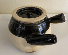 Chinese Japanese Kyusu Side Handle Herbal Remedy,Tea Pot. Partially Glazed Clay picture