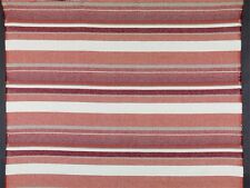 Duralee Red Wool Stripe Upholstery Fabric- Quintessence/Coral (15629-31) 2 yds picture