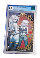 LADY DEATH: SCORCHED EARTH #1 CGC 9.8 BOUDOIR Edition COFFIN 2020 picture