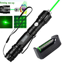 990Mile 532nm Green Laser Pointer Star Visible Beam Light Lazer Pen+Batt&Charger picture