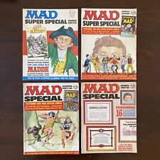 lot of 4 vintage mad magazine super specials Issues 18 19 21 22 picture