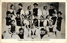 PC CPA EXHIBITION, HUNGARIAN PEASANTS, EARL'S COURT 1908, (b13802) picture
